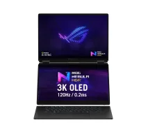 ASUS ROG Zephyrus Duo 16 GX651AX-U9322X Ultra 9 386H 2x16.0"3K Touch OLED 120Hz 1100nits AG 32GB LPDDR5X SSD2TB GeForce RTX 5090 24GB Cam1080p + IR 90WHrs W11Pro Aluminum Stellar Grey | GX651AX-U9322X | 4711636525428 | MOBASUGAM0090