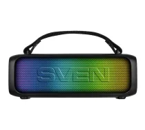 Garsiakalbis 2.0 nešiojamas SVEN PS-235 juodas (12W TWS ) galia 2x6W (RMS) Bluetooth FM USB ličio 1500mA*h | SV-022075 | 6438162022075
