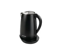Gorenje | Kettle | K17TRDW | Electric | 2200 W | 1.7 L | Plastic/Metal | 360° rotational base | Black | K17TRDW | 3838782826931