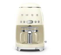 Smeg 50's Style Drip Filter Coffee Machine DCF02CREU Cream 1,4 l | DCF02CREU | 8017709280499 | AGDSMEEXP0010