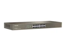 Tenda TEG1016G 16 portu gigabitu slēdzis, 16x 10/100/1000 Mb/s, bez ventilatora, MAC 8K, sienas un skapja montāžai | TEG1016G | 6932849403442 | 61038