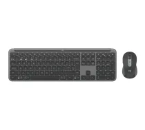 Logitech Signature Slim Combo MK950 - Bezvadu tastatūra/pele - Grafīts - QWERTY Dansk/Norsk/Svenska/Suomalainen | 920-012512 | 5099206119314