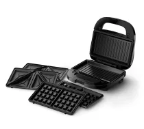 PHILIPS 5000 Series Sviestmaižu tosteris, 750W, melns (HD2350/80) | HD2350/80 | 8720389032813 | AGDM-OPI-PHI-010