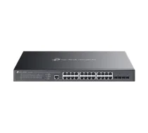 TP-Link Omada SG3428XMPP tīkla slēdzis, pārvaldāms L2+, Gigabit Ethernet (10/100/1000), PoE, 1U, melns | SG3428XMPP | 8885020620856 | NUTPLSZ24000016