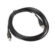 Cable USB 2.0 AM-BM 3M black | CA-USBA-10CC-0030-BK | 5901969413533 | AKLAGKU00000036