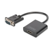 Digitus VGA-HDMI Converter FHD audio 3.5mm | DA-70473 | 4016032444213 | AKASSVA00000014