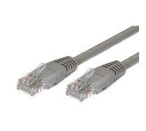 Cable Patchcord cat.5e RJ45 UTP 1m. grey | AKTBXKS5UTP100G  | 5902002000079 | AKTBXKS5UTP100G