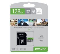 PNY MicroSDXC 128GB memory card P-SDU128V11100EL-GE | SFPNYMD128V1110  | 751492625706 | P-SDU128V11100EL-GE