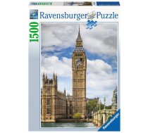Puzzle 1500 elements Funny cat on the Big Ben | WZRVPT0UG060099  | 4005556160099 | 16009