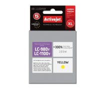 Activejet AB-1100YNX Ink cartridge (replacement for Brother LC1100Y/980Y; Supreme; 19.5 ml; yellow) | AB-1100YNX  | 5901452124847 | EXPACJABR0020