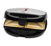 Clatronic ST/WA 3670 sandwich maker 800 W Black, Stainless steel | ST/WA 3670 | 4006160638059 | AGDCLAOPK0009