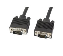 Lanberg CA-VGAC-10CC-0030-B VGA cable 3 m VGA (D-Sub) Black | CA-VGAC-10CC-0030-B  | 5901969413892 | KBALAEVGA0004