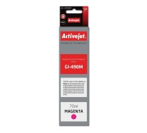 Activejet AC-G490M Ink cartridge (replacement for Canon GI-490M; Supreme; 70 ml; 7000 pages, magenta) | AC-G490M  | 5901443110712 | EXPACJACA0175