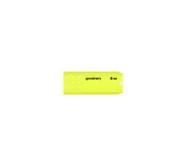 Goodram UME2 USB 2.0 8GB Yellow | UME2-0080Y0R11 | 5908267935644