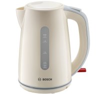 Bosch TWK7507 electric kettle 1.7 L 2200 W Cream | TWK 7507  | 4242002921105 | AGDBOSCZE0039