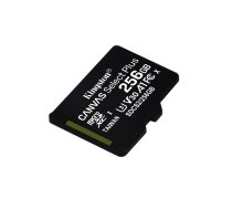 Kingston Canvas Select Plus UHS-I 256 GB, MicroSDXC, Flash memory class 10, SD Adapter (SDCS2/256GB) | SDCS2/256GB | SDCS2/256GB