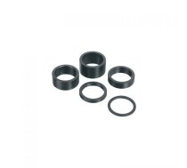 1 1/8" 28.6mm Alu Spacer (Melna, 15 mm) | 4016538038756  | 4016538038756