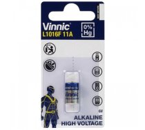 11A baterija 6V Vinnic Alkaline iepakojumā 1 gb. | BAT11.VNC1  | 3100000732325