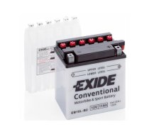 Startera akumulatoru baterija EXIDE "Conventional MC" 11Ah 130A 12V (EX-4967) | EX-4967  | EB10L-B2