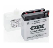 Startera akumulatoru baterija EXIDE "Conventional MC" 11Ah 95A 6V (EX-4542) | EX-4542  | 6N11A-1B