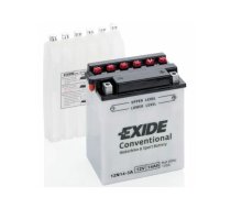 Startera akumulatoru baterija  EXIDE "Conventional MC" 14Ah 130A 12V (EX-4521) | EX-4521  | 12N14-3A