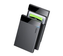 2.5" External HDD|SSD enclosure UGREEN US221, SATA 3.0, USB-C, 50cm (black) (50743) | 50743  | 6957303857432 | 50743