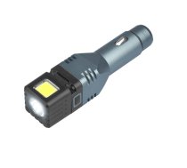 4in1 ALU 1-LED 250lm + COB 300lm car flashlight, 1500mAh battery, 2.1A USB charger, glass hammer, magnet, with hinge | LXLL108  | 5902270775839 | LXLL108
