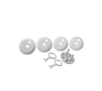 Accessories: protection cap; white; Kit: 5x protection cap,keys | ZG-1  | D.3800