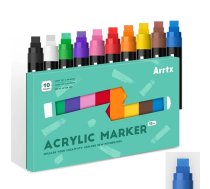 Acrylic Marker Pens ARRTX Jumbo, 10 Colours | LC303656  | 6974703125848