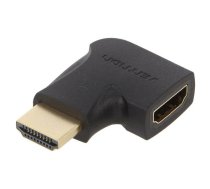 Adapter; HDMI 1.4; HDMI socket,HDMI plug 90°; black | AIPB0  | AIPB0