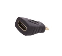 Adapter; HDMI socket,mini HDMI plug; black | QOLTEC-50523  | 50523