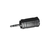 Adapter; Jack 2.5mm plug,Jack 3.5mm socket; black | CA1103  | CA1103