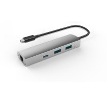 Adapter US3.1 to 2-Port USB 3.0 + 1-Port USB 3.1 with Gigabit Ethernet | CA910557  | 9990000910557