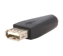 Adapter; USB 2.0; Jack 3.5mm 3pin socket,USB A socket | USB-AF/JACK3.5F  | 93982