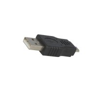 Adapter; USB 2.0; USB A plug,USB B micro plug; nickel plated | CA416 | CA416-PB