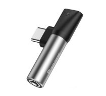Adapteris ar spraudni USB C - 3.5 mm stereo savienotājs, ar uzlādes funkciju, BASEUS | CATL41-S1  | CATL41-S1