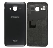 Aizmugurējais vāciņš priekš Samsung J320 J3 2016 Melns oriģināls (used Grade B) | PS-SAMS-J320-BC-BL  | 4400000103033 | Back cover Samsung J320 J3 2016 Black