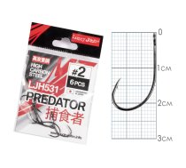 Āķi Lucky John PREDATOR LJH531, 002 | LJH531-002  | 4750701068804 | LJH531