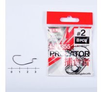 Āķi ofseta Lucky John PREDATOR LJH355, 002 | LJH355-002  | 4750701069092 | LJH355