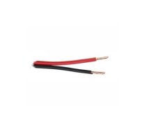 Akustikas kabelis 2x2.5mm² melns/sarkans (vara) | L2/2.5JR | L2/2.5JR