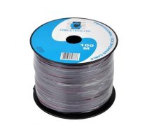 Akustikas vads 2x0.16mm² melns/sarkans CCA | L2/0.16JR/CCA | L2/0.16JR/CCA