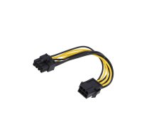 Akyga AK-CA-07 Cable: mains PCI-E 6pin male,PCI-E 8pin female  0.2m AKYGA | ak-ca-07