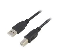 Akyga cable USB AK-USB-18 USB A (m) | USB B (m) ver. 2.0 5.0m | AK-USB-18  | 5901720133298 | AK-USB-18