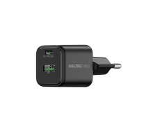 Amazing Thing Wall charger Explorer Pro EUEP33W - USB + Type C - PD 33W 3A black | ŁAD001736  | 4892878082617 | ŁAD001736