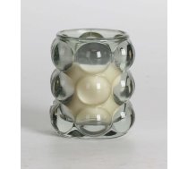 Aromatiska svece stikla NATURE GREEN H9,2cm, Evergreen | 88147  | 4741243881471