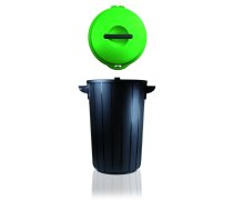 Atkritumu tvertne Ecosolution 35L 42,5x37,5x54cm tumši pelēka/zaļa | 115760054  | 8009115034223