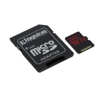 Atmiņas karte microSDXC 128GB Klase 10 UHS-I (U3) V30 A1 ar SD adapteru, KINGSTON | SDCR/128GB  | SDCR/128GB