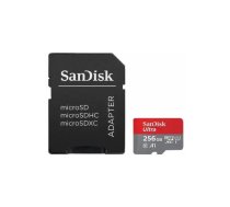 Atmiņas karte Sandisk Ultra microSDXC 256GB + Adapter | SDSQUAC-256G-GN6MA | 619659200565
