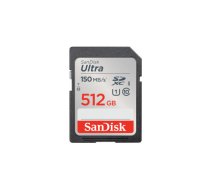 Atmiņas karte Sandisk Ultra SDXC 512GB | SDSDUNC-512G-GN6IN  | 619659200145