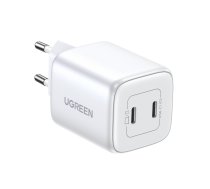 Ātrs lādētājs GaN 2 x USB-C 45W QC PD Ugreen CD294 - balts | 15327-ugreen  | 6941876213276 | 15327-ugreen